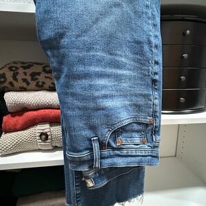 Madewell Mid-rise Kick out ankle jeans - size 29